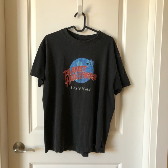 Planet Hollywood Tops - Vintage Planet Hollywood Graphic Tee